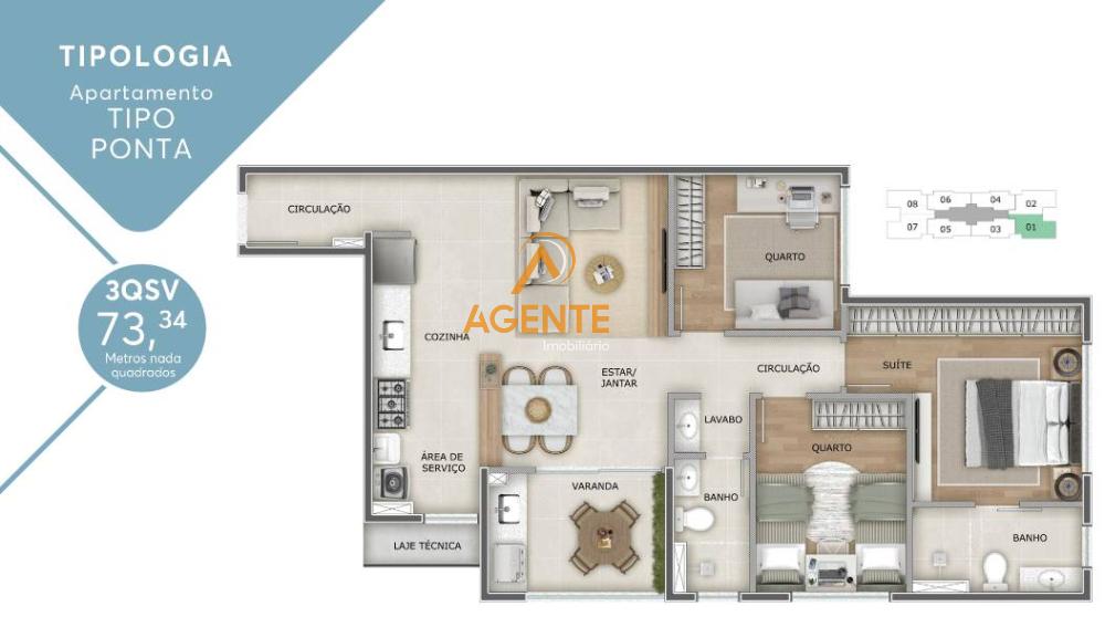 Apartamento de 2 quartos, 60m² no bairro Serra, em Belo Horizonte | Eu Corretor