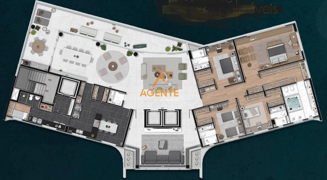 Apartamento de 4 quartos, 439m² no bairro Santa Lúcia, em Belo Horizonte | Eu Corretor